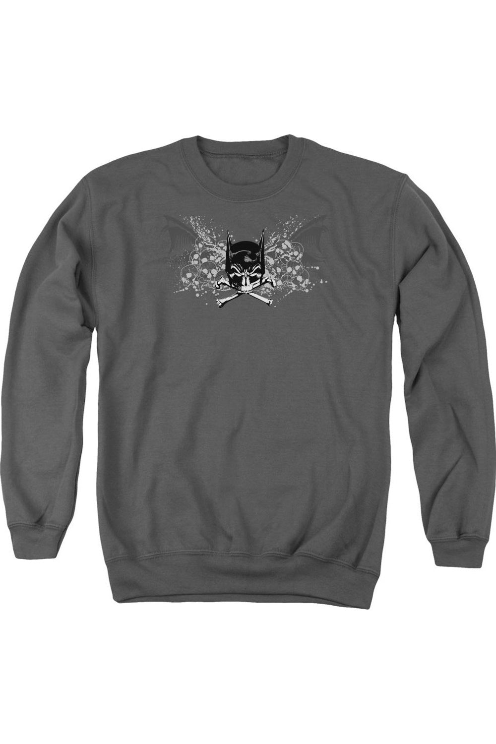 

Толстовка Batman Ill Omen для взрослых с круглым вырезом Gildan, цвет charcoal