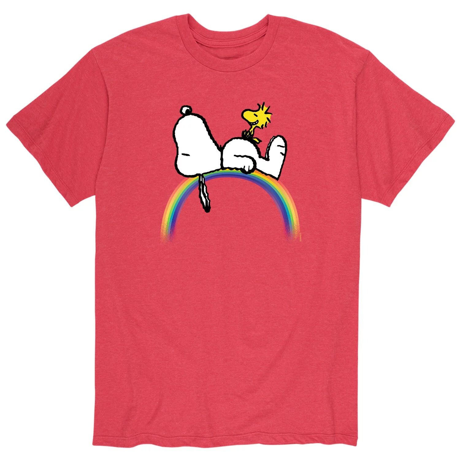 

Мужская футболка Peanuts Snoopy Rainbow Licensed Character