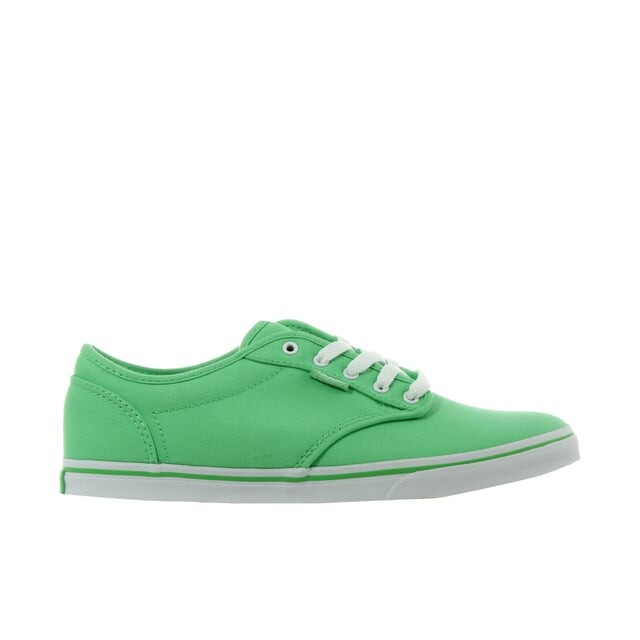 Atwood низкие женские парусиновые плимсоллы на шнуровке u4iats Vans, зеленый