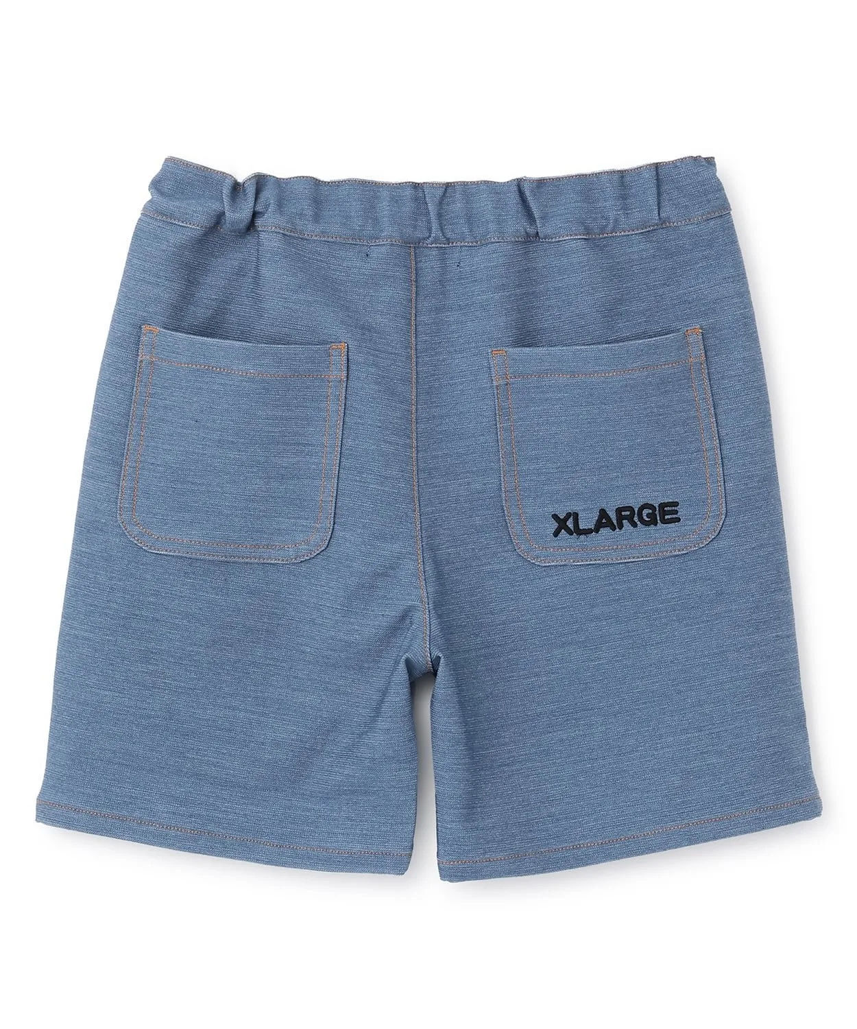 Забавные джинсовые шорты с изображением мордочки гориллы XLARGE KIDS, Light Blue — фото 2