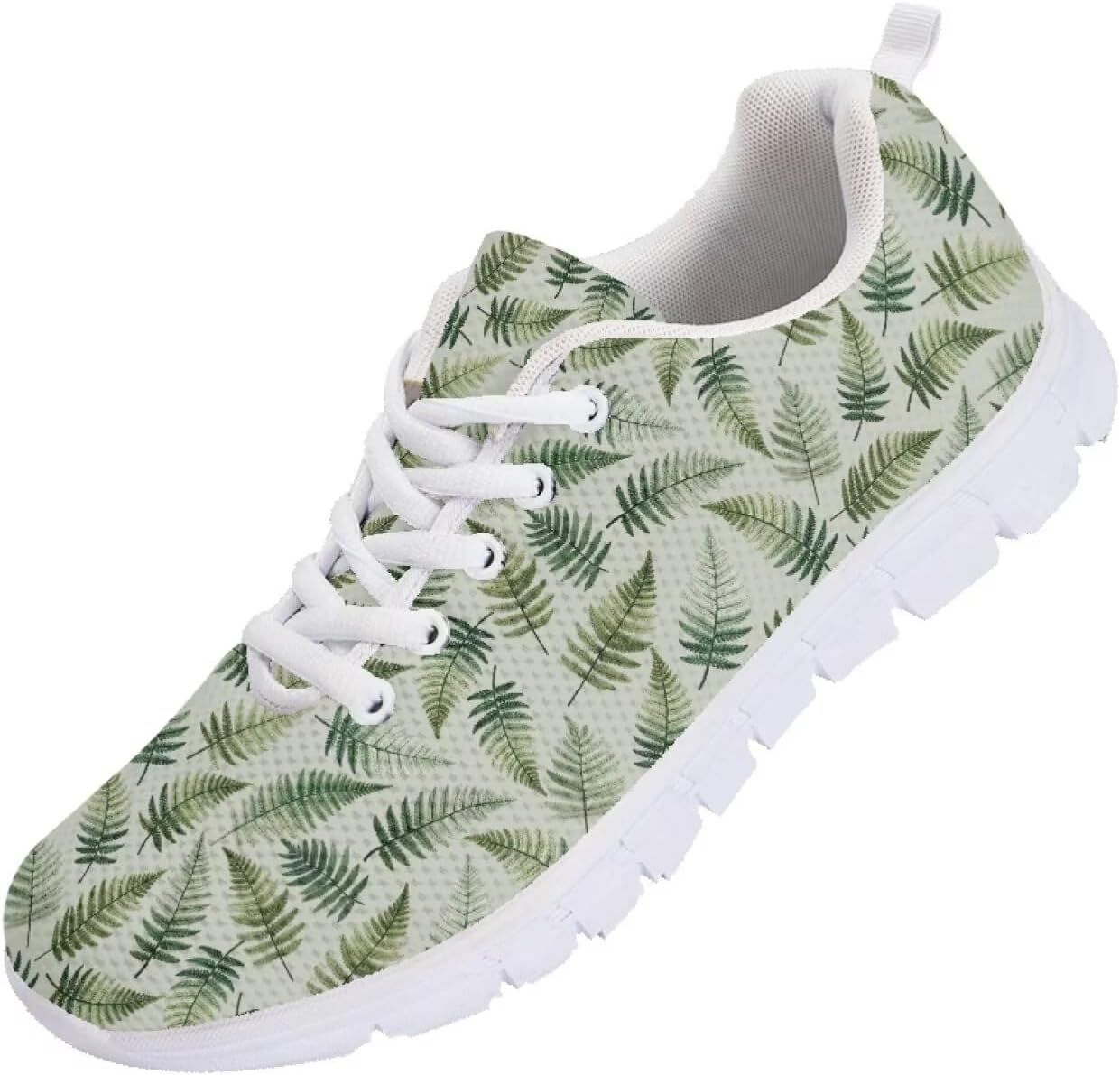 

Мужские кроссовки Funnydude Funny Print для осенних прогулок, удобные с дышащей сеткой, Leaves