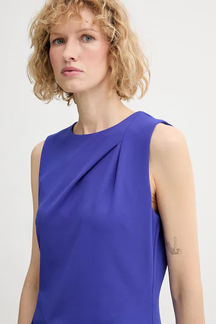 Платье мини Calvin Klein, синий — фото 4