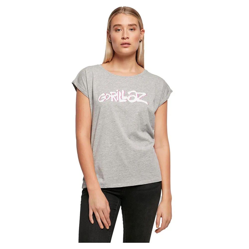 

Футболка с коротким рукавом Mc Clothes Gorillaz Logo, серый
