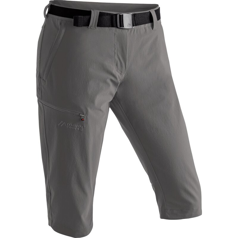 

Брюки инара слим 3/4 да-капри эль. Maier Sports, цвет pewter