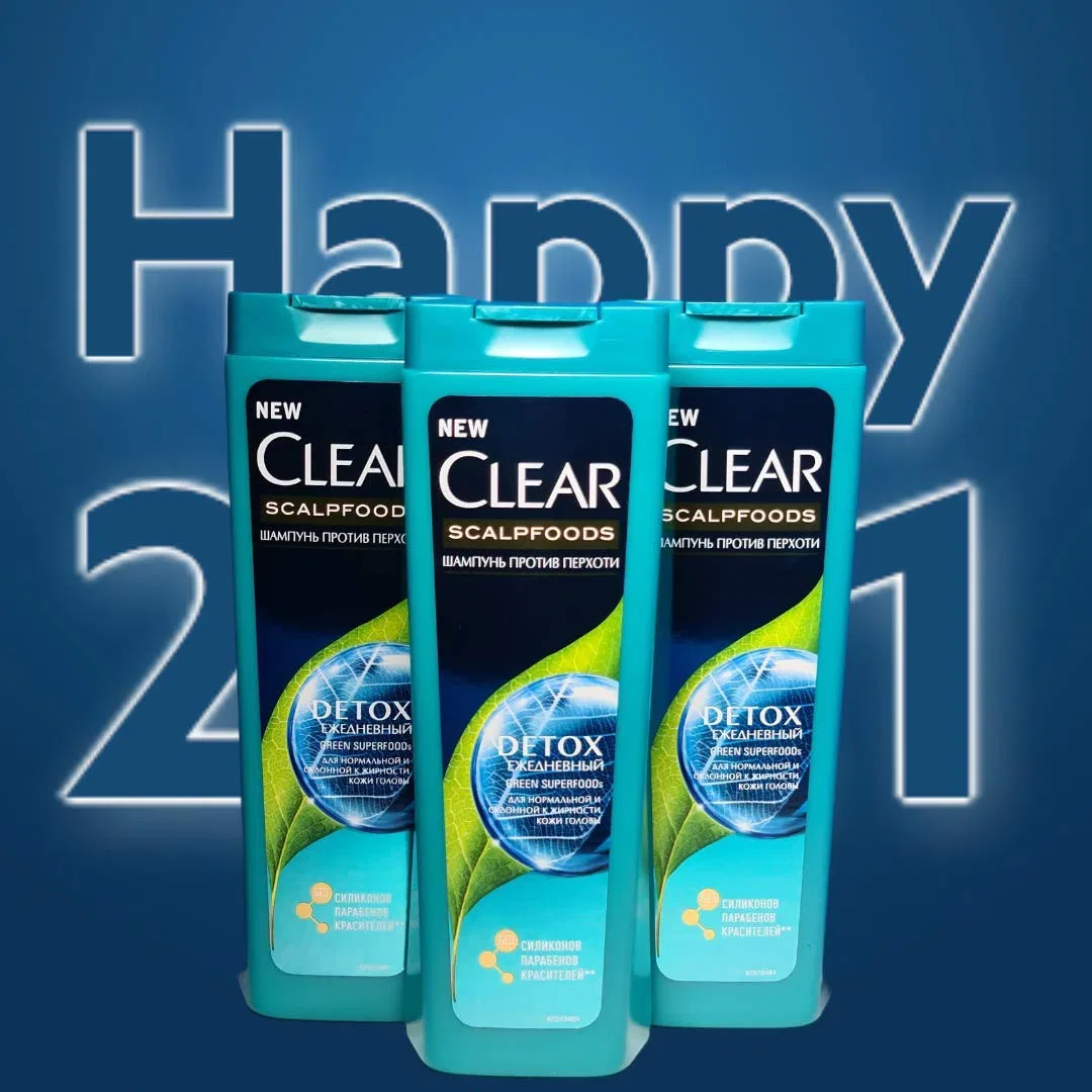 Набор шампуней против перхоти «Detox» от Clear Scalpfoods Clear — фото 4