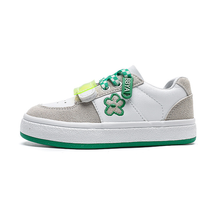 

Кроссовки Babaya Kids Skateboarding Shoes Kids Low-top, белый/черный