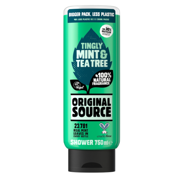 

Гель для душа, 750 мл Original Source Mint&Tea tree