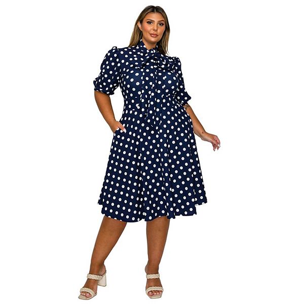 

Платье-клеш Breken с карманами plus size L I V D