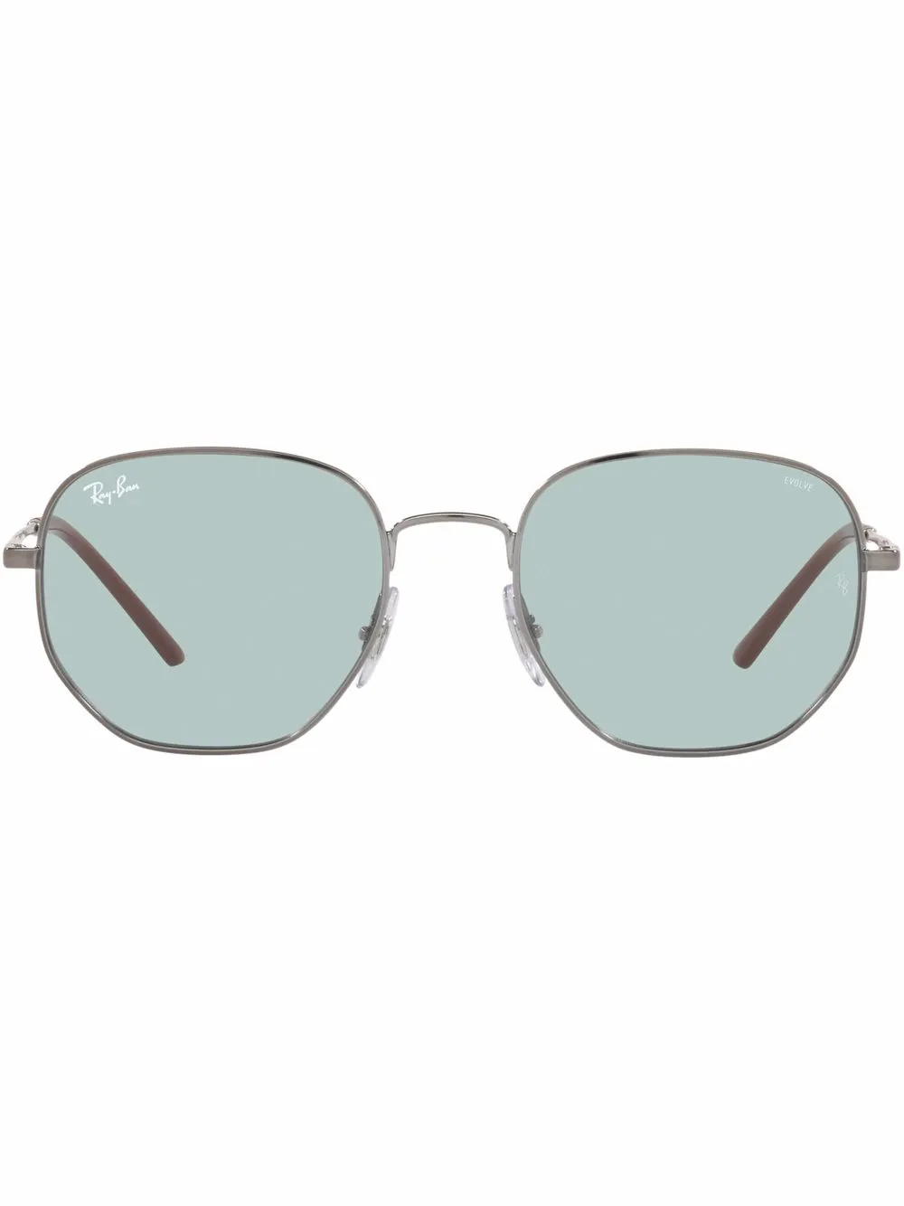 

Солнцезащитные очки в шестиугольной оправе Ray-Ban, серый