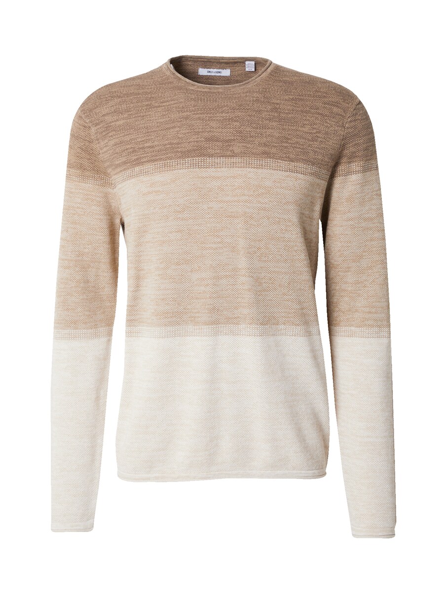 

Свитер Only & Sons Sweater ONSFelix, цвет taupe/light grey