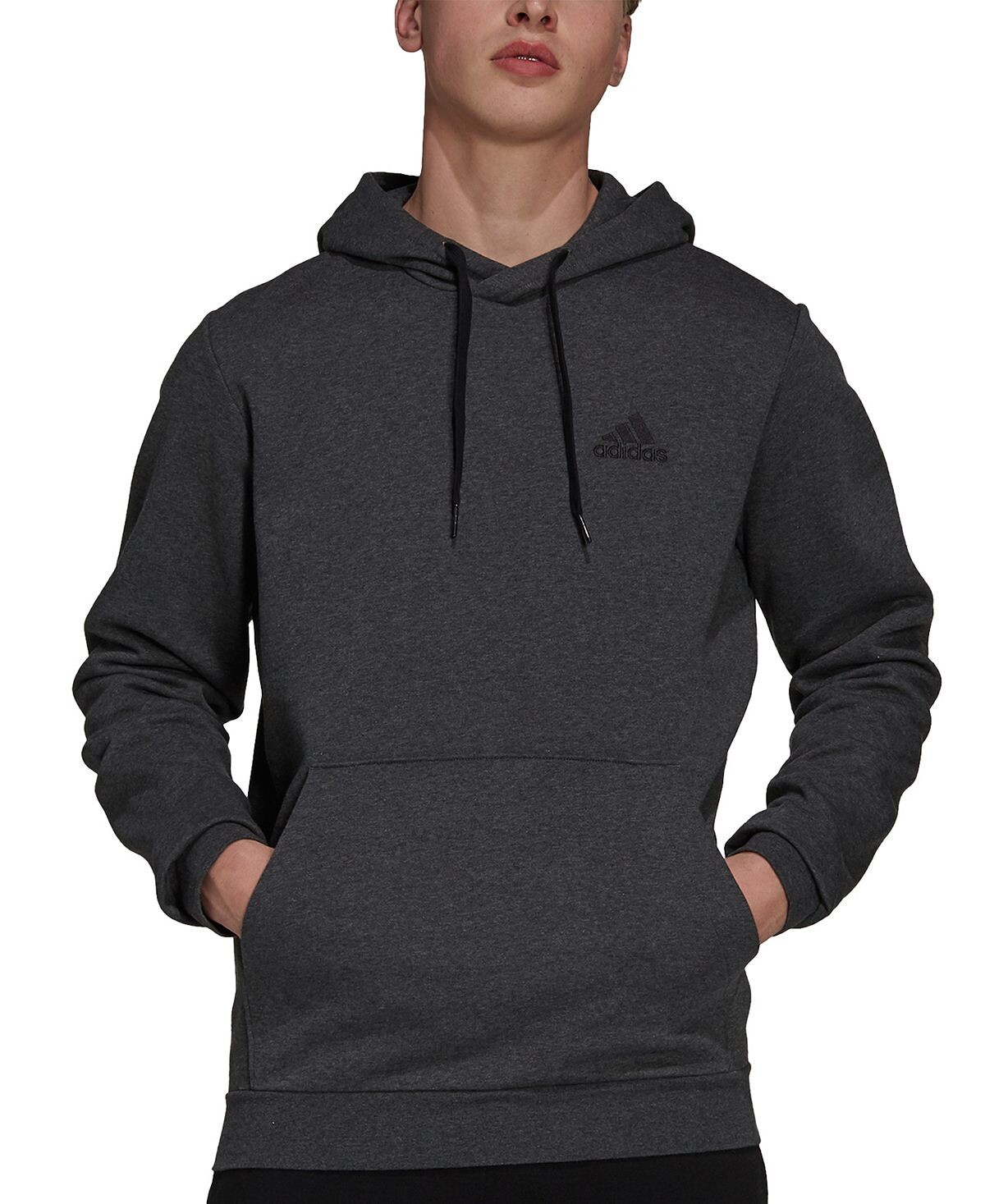 

Мужской флисовый пуловер с капюшоном Feel Cosy Essentials adidas