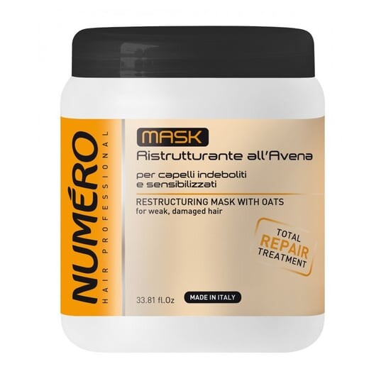 

Реструктурирующая маска с овсом 1000мл NUMERO, Restructuring Mask With Oats