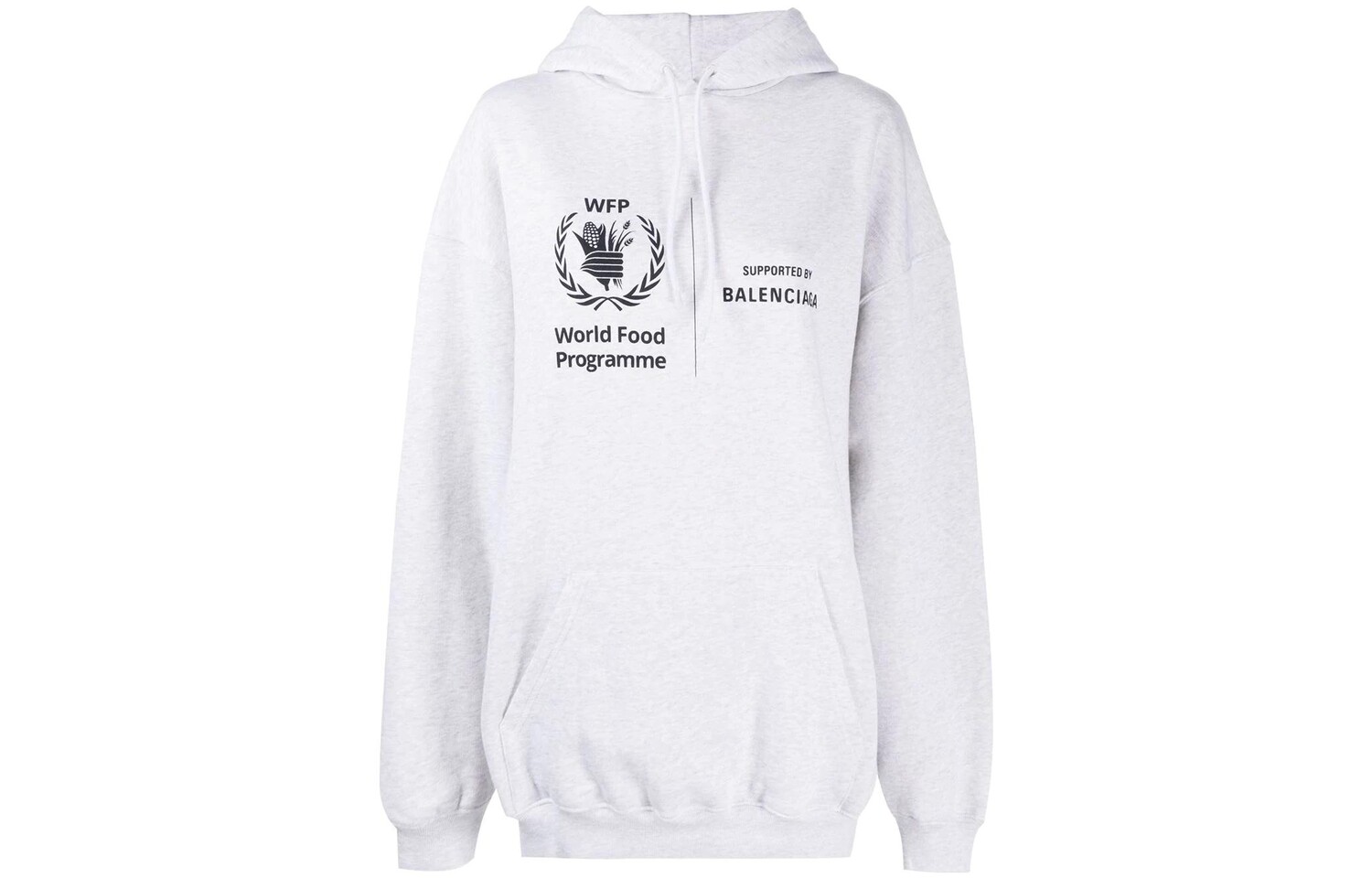 

Толстовка женская серая Balenciaga