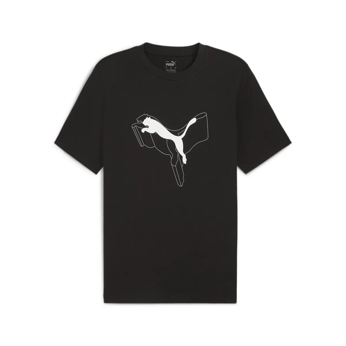 

Футболка PUMA "ESS+ LOGO LAB Cat T-Shirt Men", черный