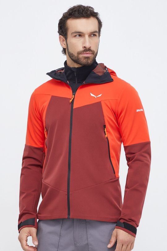 

Куртка Sella Durastretch для отдыха на открытом воздухе Salewa, красный