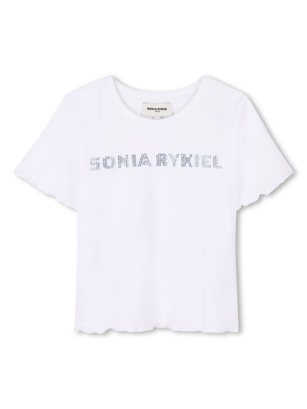 

Футболка с логотипом SONIA RYKIEL ENFANT, белый