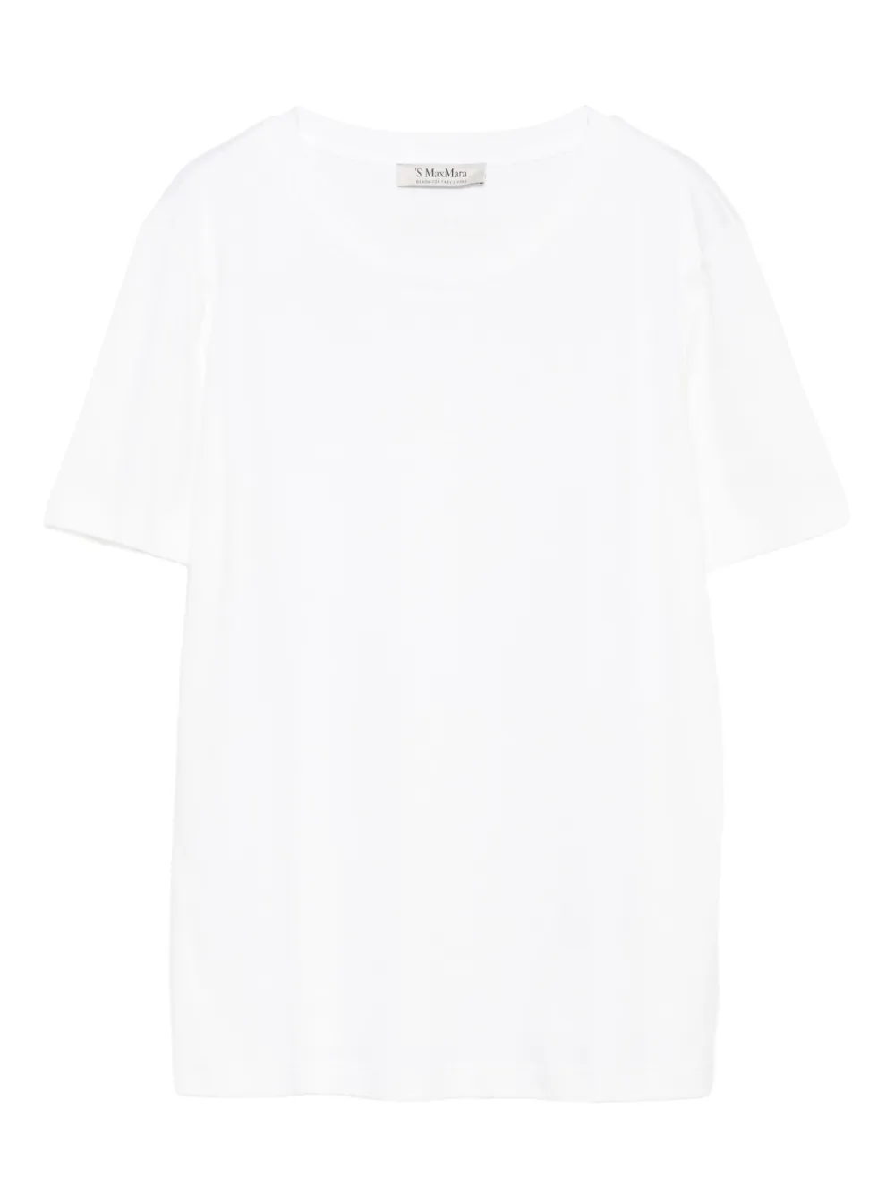 

Футболка с круглым вырезом 'S Max Mara, белый