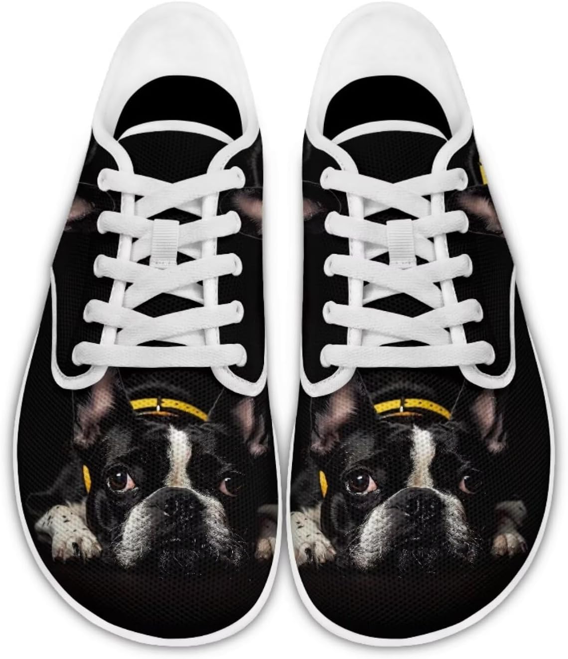 

Мужские босоножки Forchrinse Dachshund с принтом подсолнуха, женские кроссовки для бега по пересеченной местности с широкой колодкой, на шнуровке, без подъема, модные повседневные кроссовки, размеры 3-14, Bull Dog