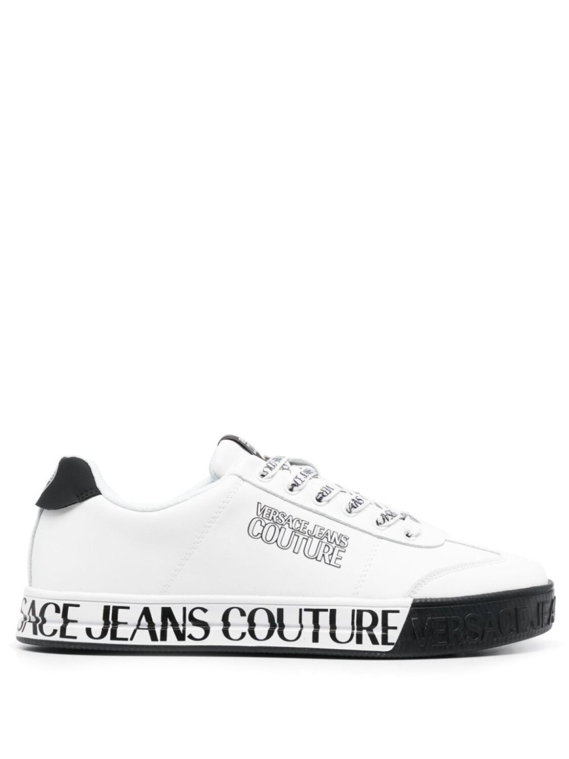 

Versace Jeans Couture кеды с логотипом, белый