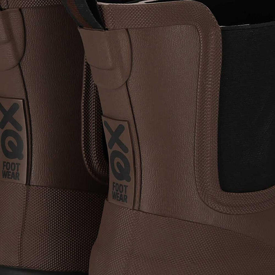 XQ FOOTWEAR Мужские резиновые сапоги с низким голенищем - 100% резина - резиновые сапоги Челси — фото 3