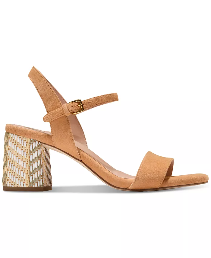 Женские босоножки Josie на устойчивом каблуке Cole Haan, коричневый — фото 2