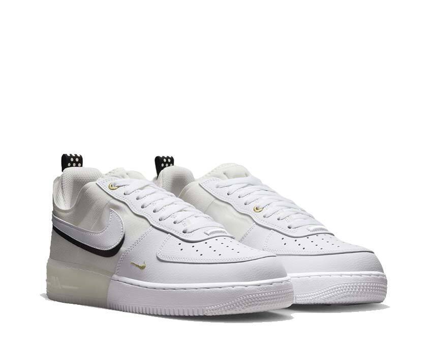 

Nike Air Force 1 React DQ7669-100 Мужские кожаные кроссовки белого парусного цвета NR6315 (9.5)