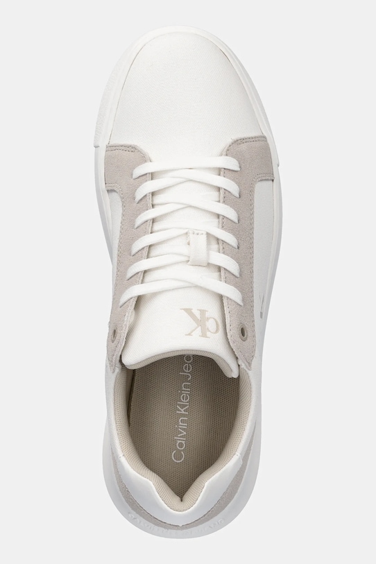 Кроссовки CHUNKY CUPSOLE MG CANVAS Calvin Klein Jeans, белый — фото 4