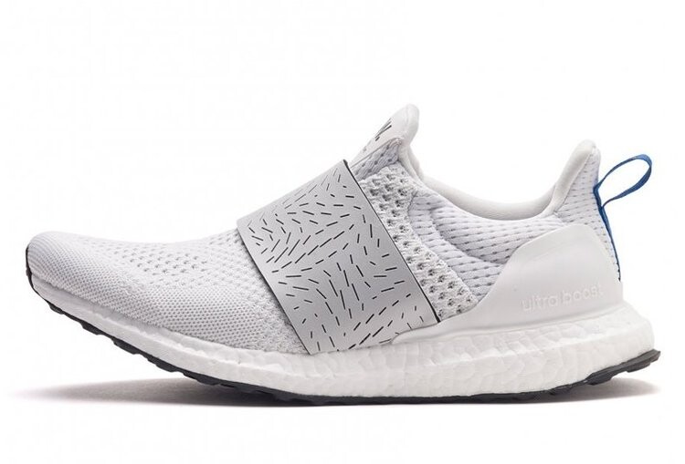 Кроссовки Adidas Wood Wood x Wmns UltraBoost 1.0 'Vintage White', белый — фото 2