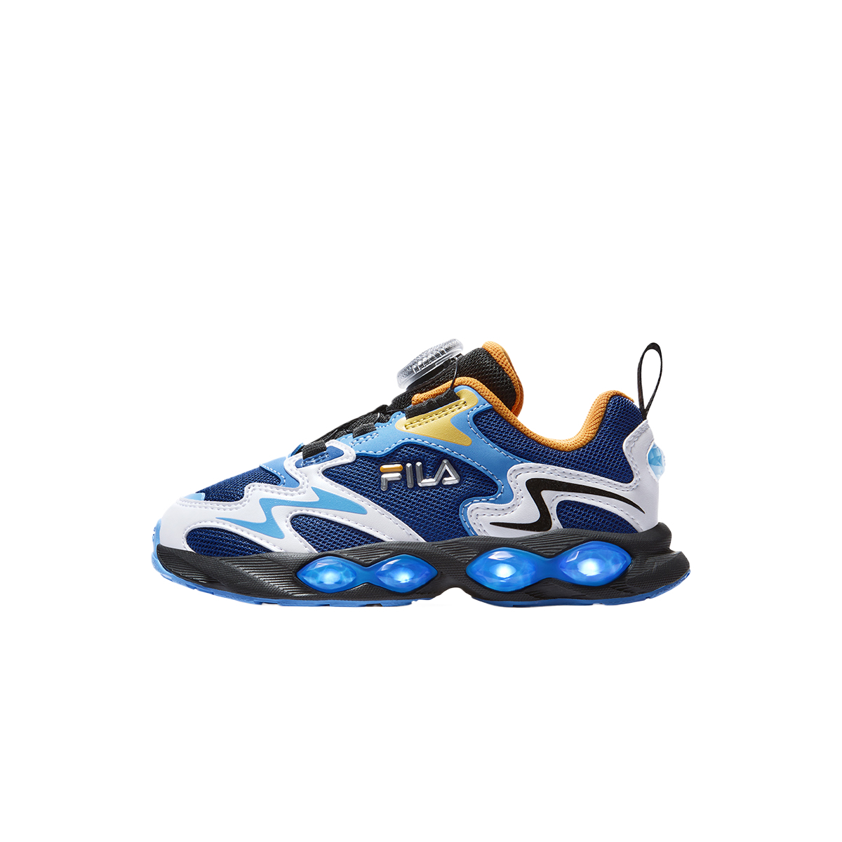 

FILA KIDS Детские тренировочные кроссовки низкие на круглом носке с амортизацией из синтетической кожи и текстиля