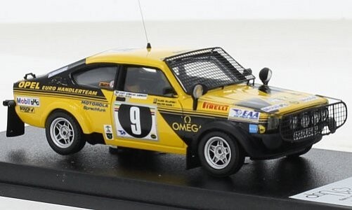 

Трофейный Opel Kadett C Gt/E No.9 Rallye Wm Safar 1:43 Dsn-1 Trofeu