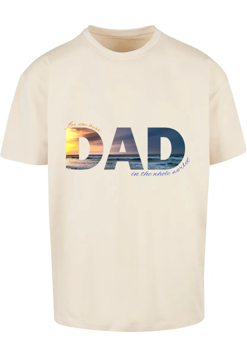 

Футболка Merchcode "Tee Oversize Merchcode Herren For The Best Dad", цвет Sand