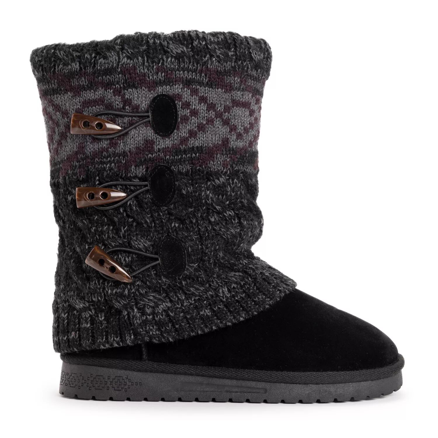 Essentials by MUK LUKS Женские зимние ботинки Cheryl MUK LUKS, черный