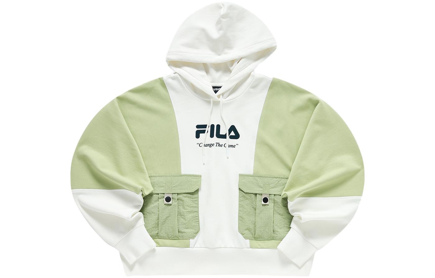 

FILA FUSION Женская толстовка STREET SPORT Cloud White