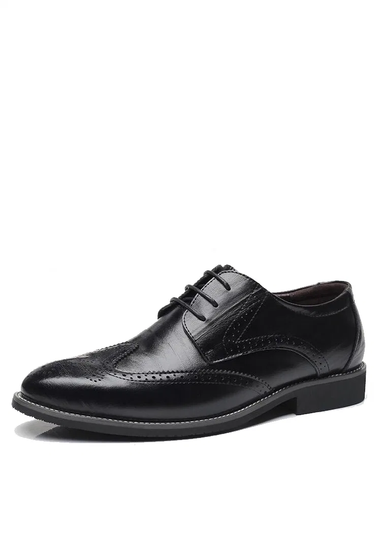 Туфли оксфордские классические, кожа, модель MC7196 Twenty Eight Shoes, черный — фото 3