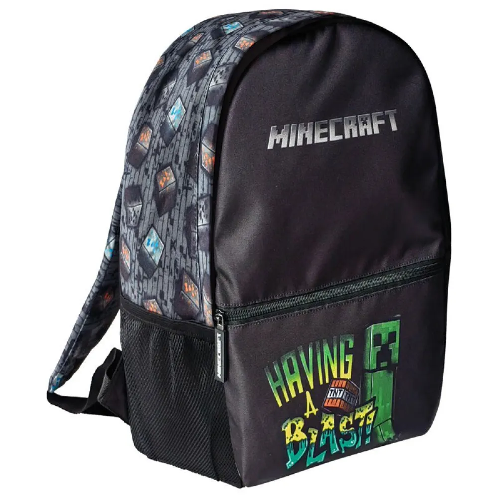 

Рюкзак Karactermania Minecraft Having A Blast backpack 40 cm, черный