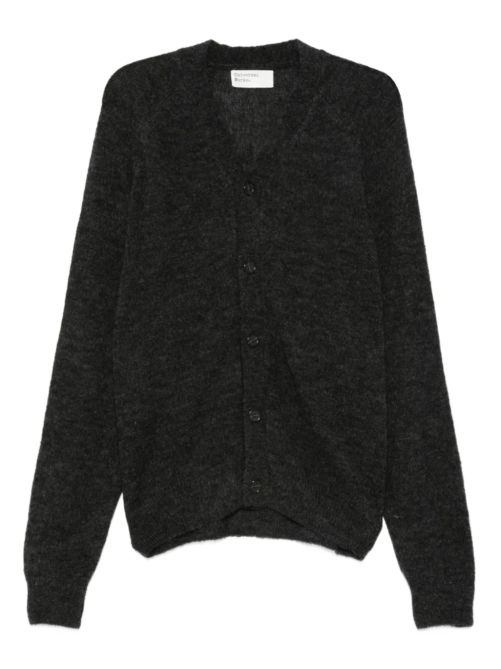 

Кардиган из шерсти альпаки Universal Works, серый