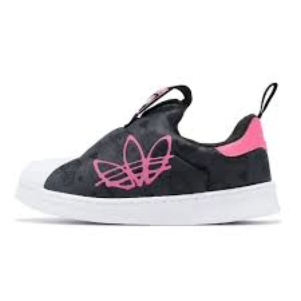 

Кроссовки оригинал x hello kitty и друзья суперзвезда 360 Adidas, черный