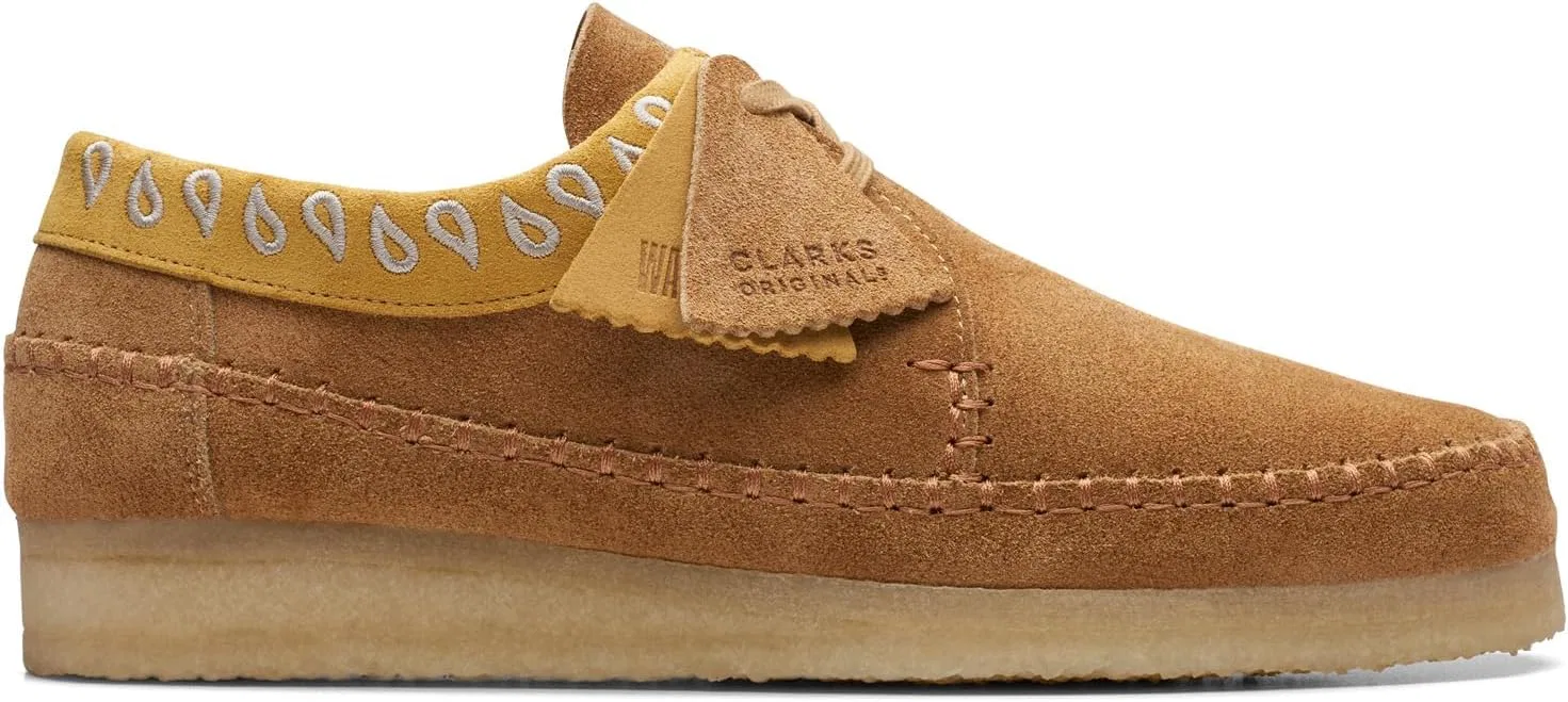 Мокасины мужские Clarks, коричневый — фото 2