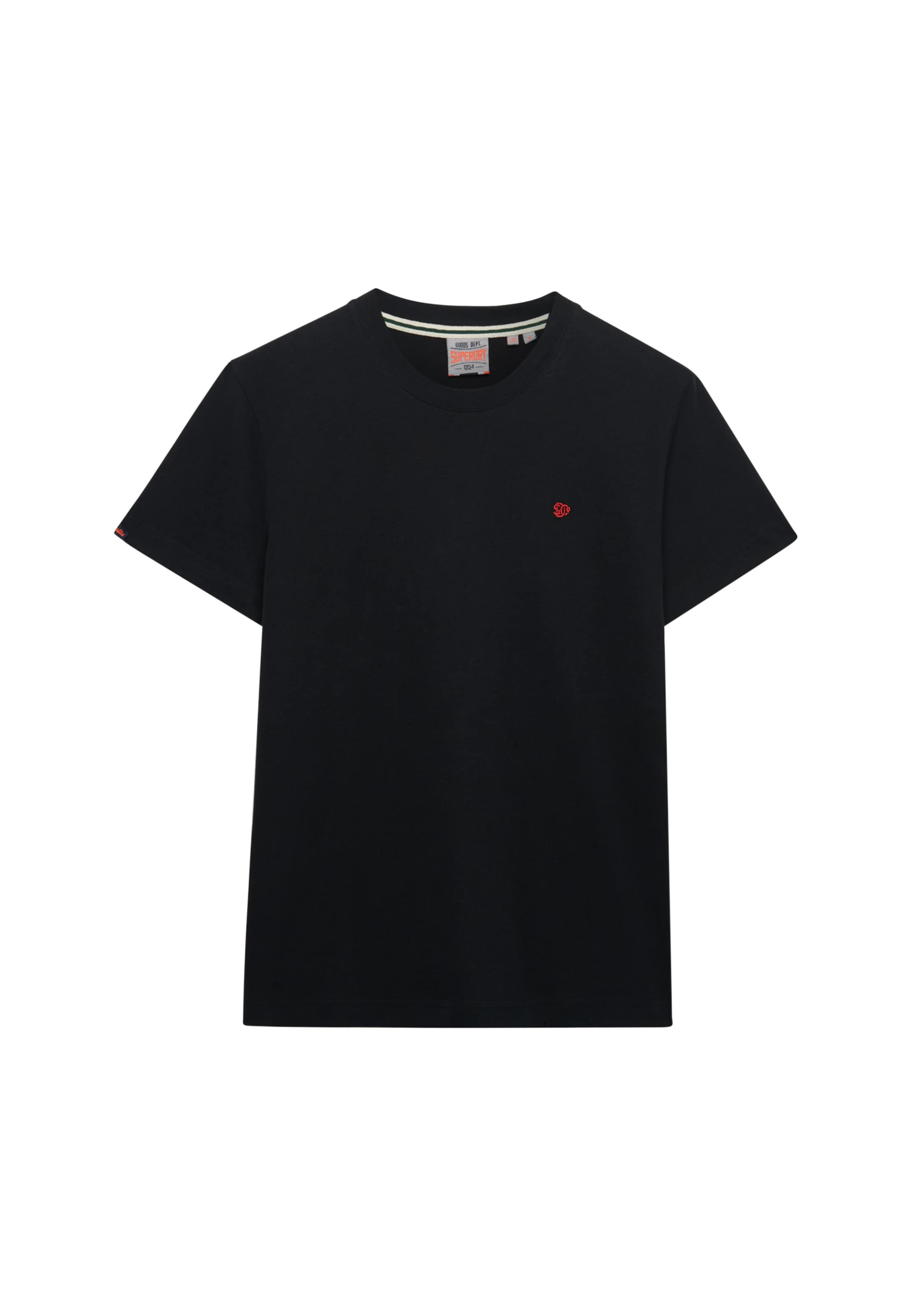 

Superdry & Co Футболка 'Essential SD&Co' в черном цвете