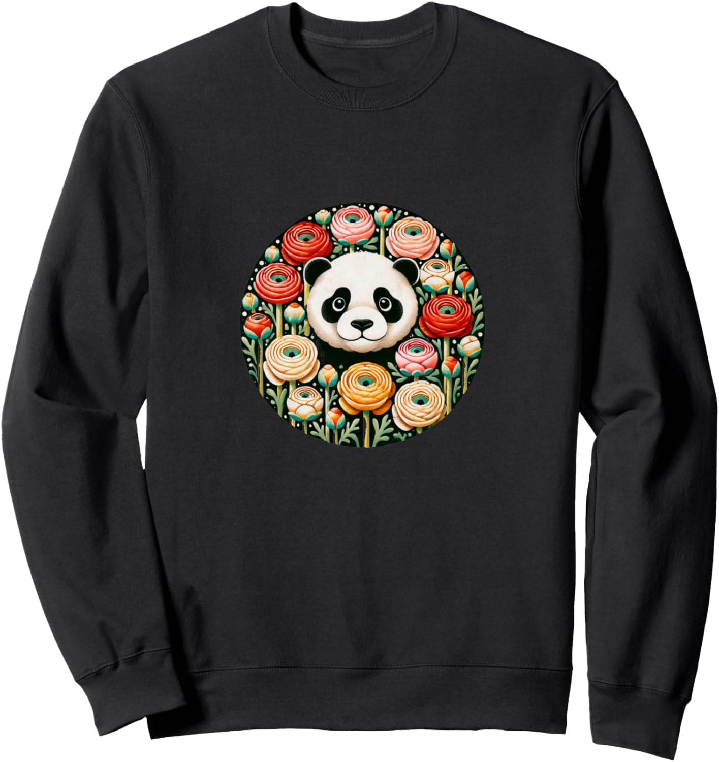 

Милый рисунок панды. Дизайн для любителей панд. Толстовка Vintage Panda Arts Snugg, черный
