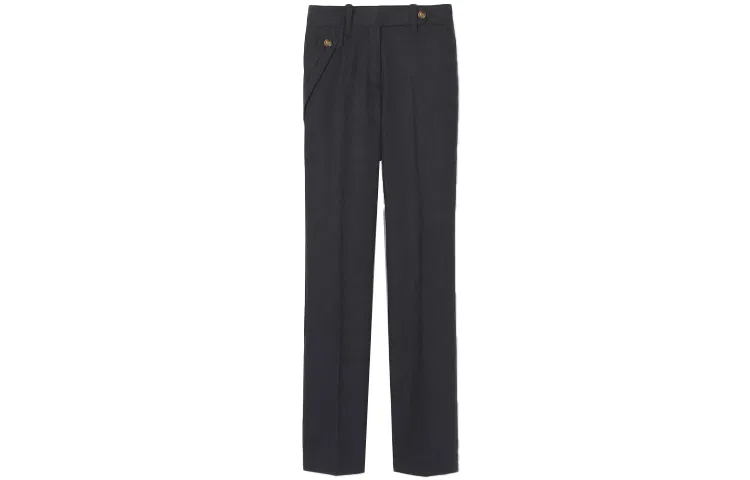 Брюки Burberry Casual Pants, женские, серый уголь
