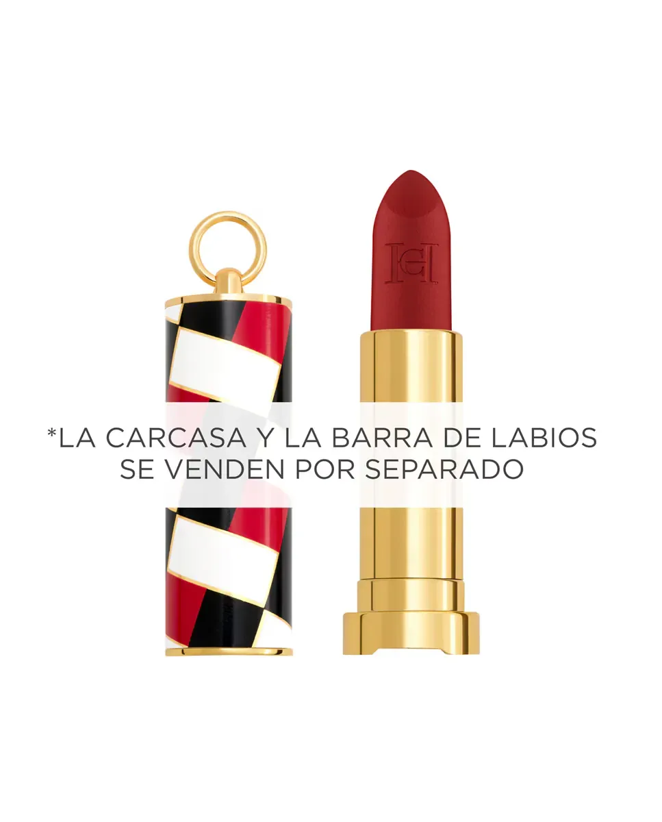 Помада для губ Fabulous Kiss The Lipstick матовый эффект Carolina Herrera, 416 Dreams Of Wine — фото 4