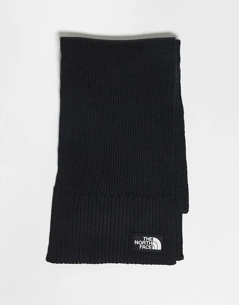 

Шарф с логотипом North Face Box черного цвета