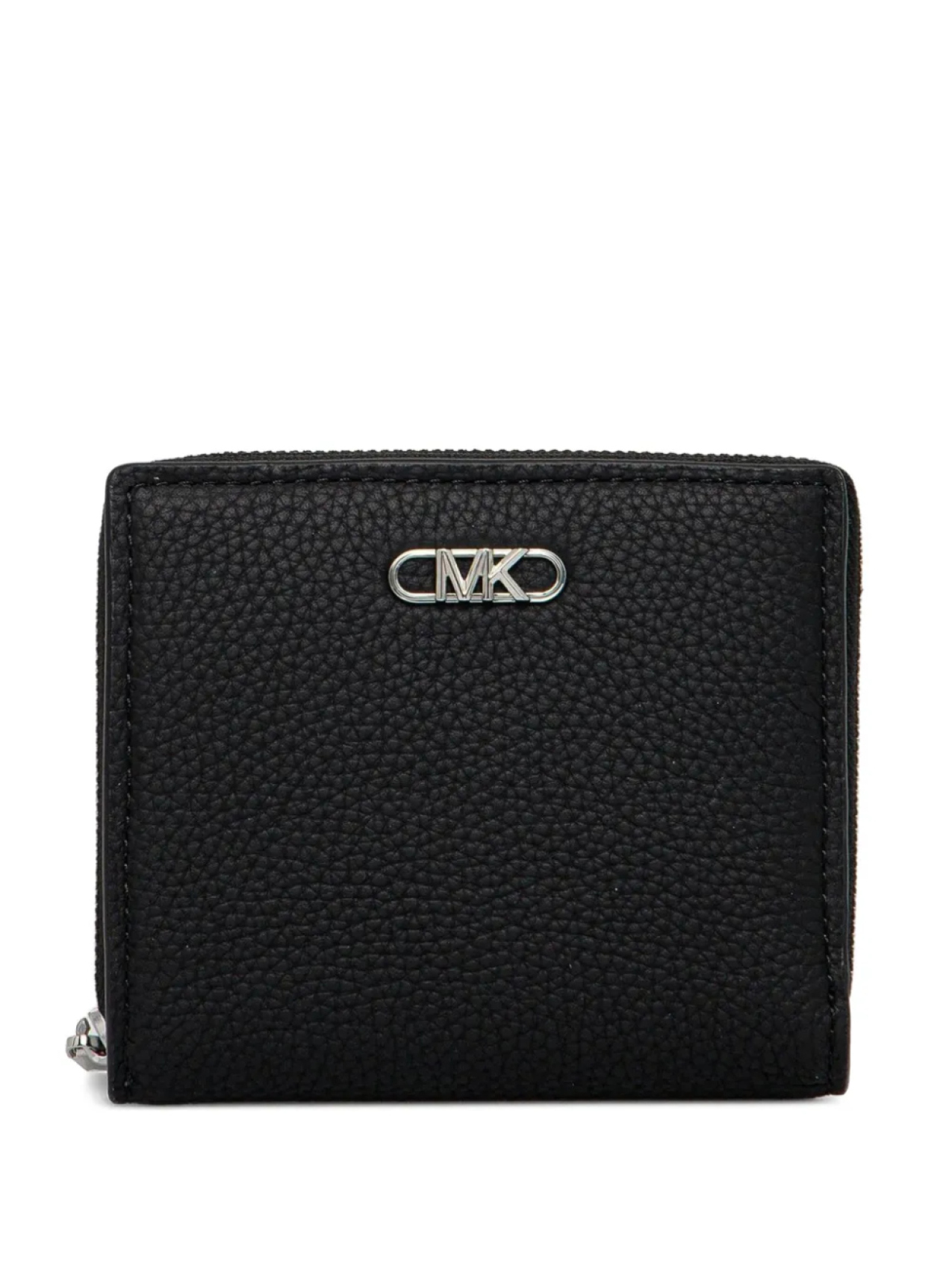 

Кошелек на молнии из шагреневой кожи Michael Michael Kors, черный