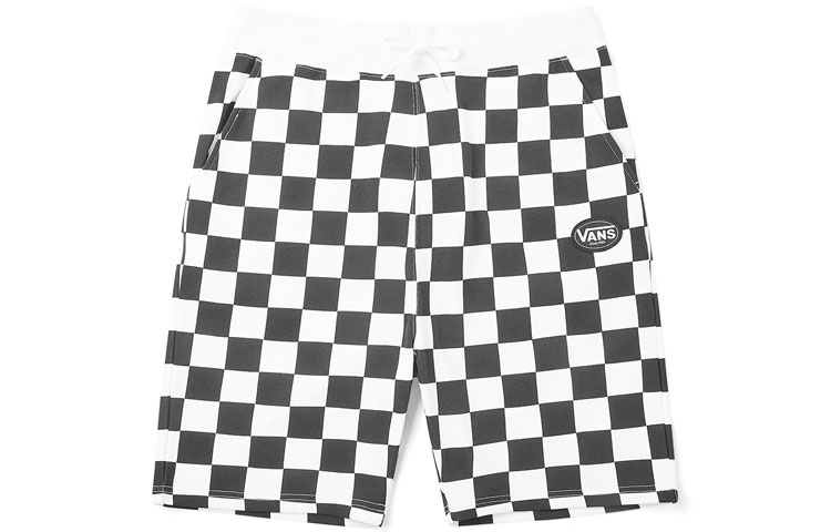 

Мужские спортивные шорты Vans черно-белые
