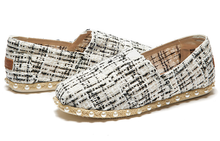 

Туфли женские повседневные Women's Casual Shoes Women's White/Black Joy&Mario