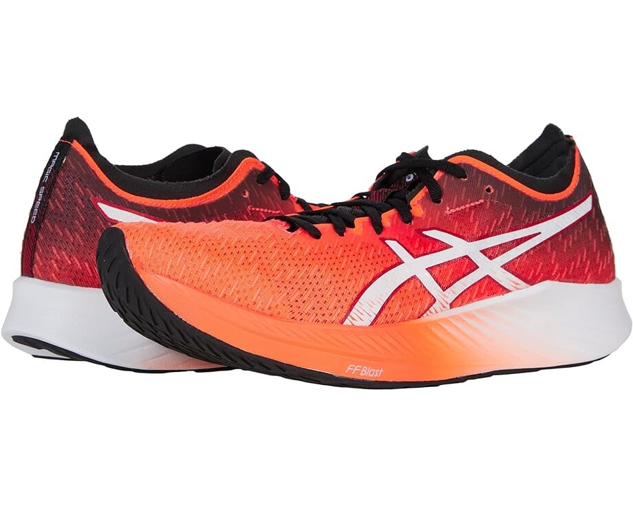 

Кроссовки ASICS Magic Speed, цвет Sunrise Red/White