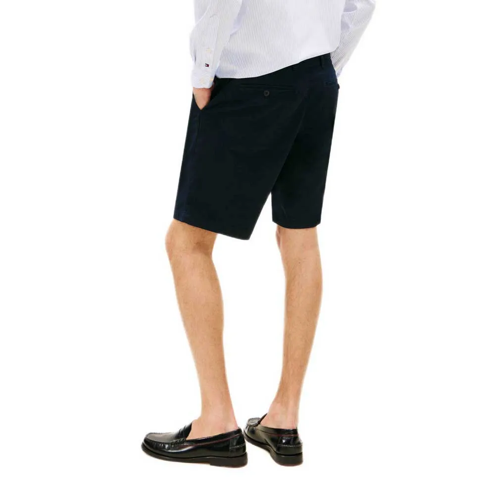 Шорты свободного кроя из коллекции Tommy Hilfiger 1985 года "Harlem Relaxed Fit", синий — фото 2
