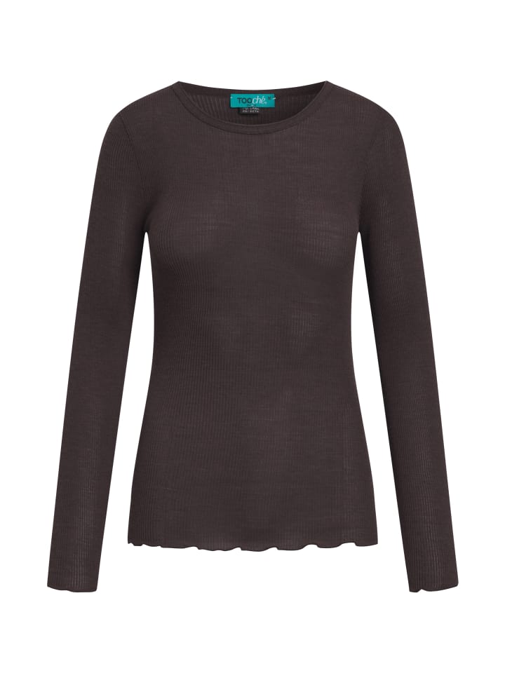 

TOOCHE Свитер и кардиган "Oslo" коричневого цвета