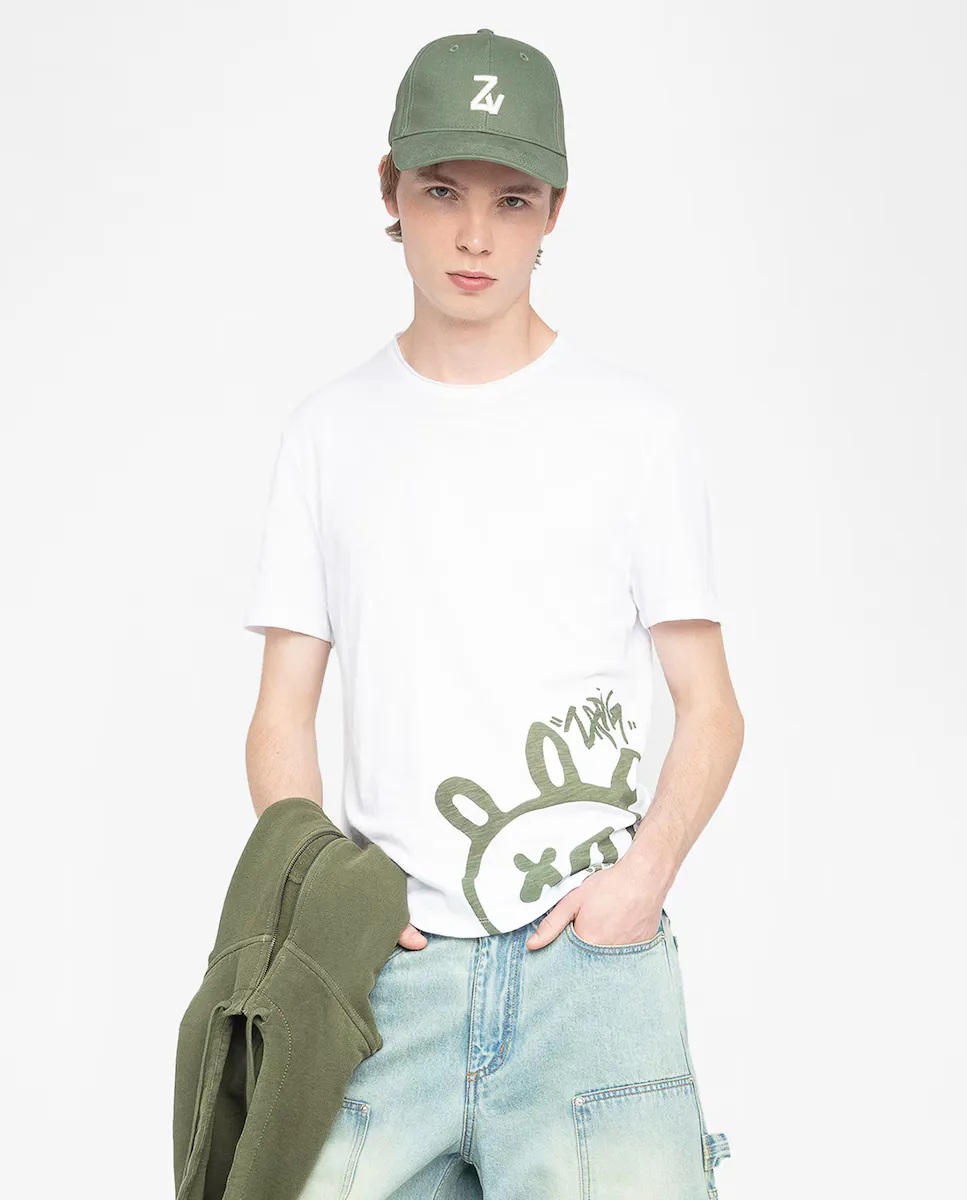 

Футболка Stockly мужская с короткими рукавами Zadig & Voltaire, белый